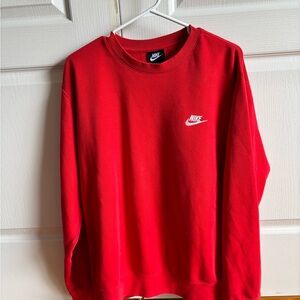 Nike Vibrant Red Crewneck